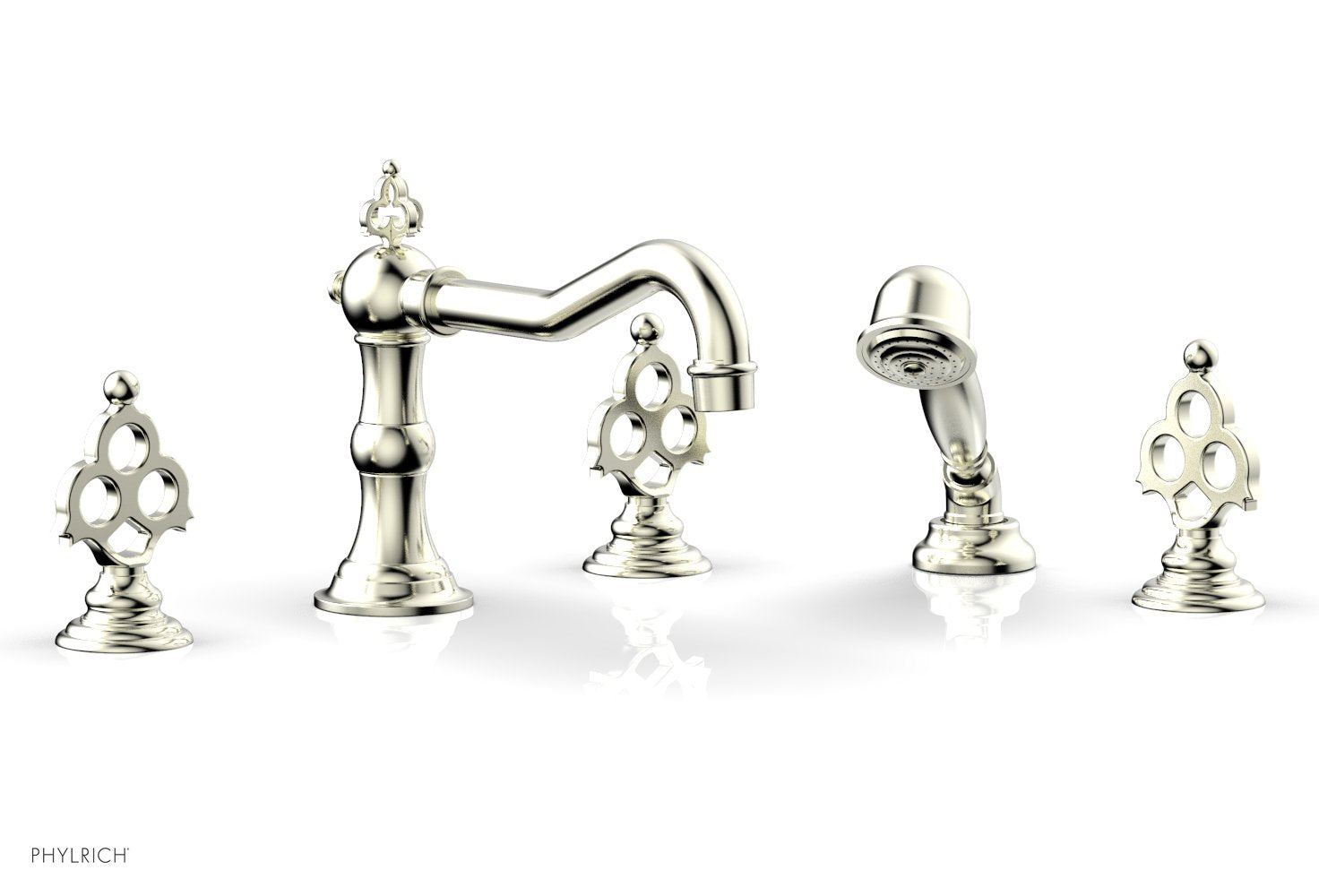 Phylrich MAISON Deck Tub Set with Hand Shower