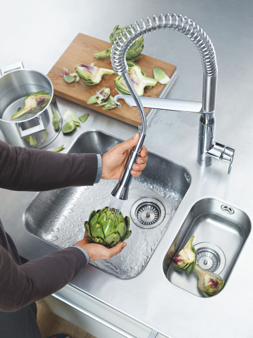 starlight chrome kitchen faucet
