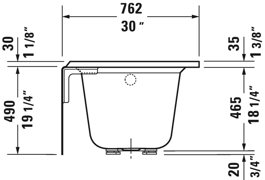 white bathtub