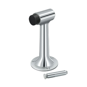 polished chrome floor mount bumper