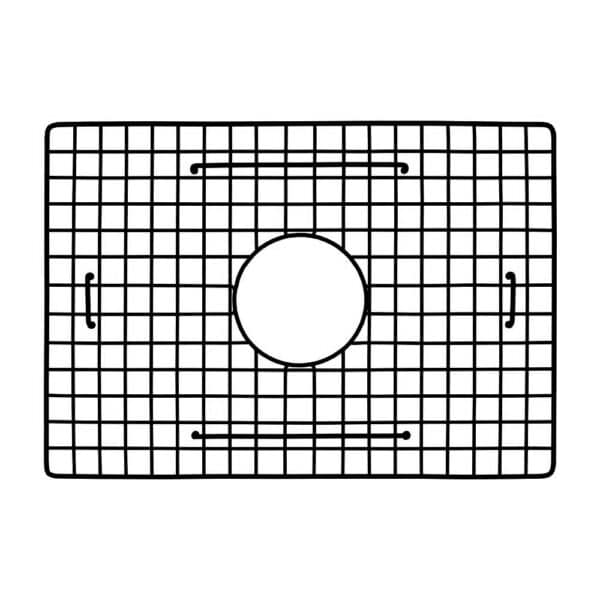 matte black bottom grid