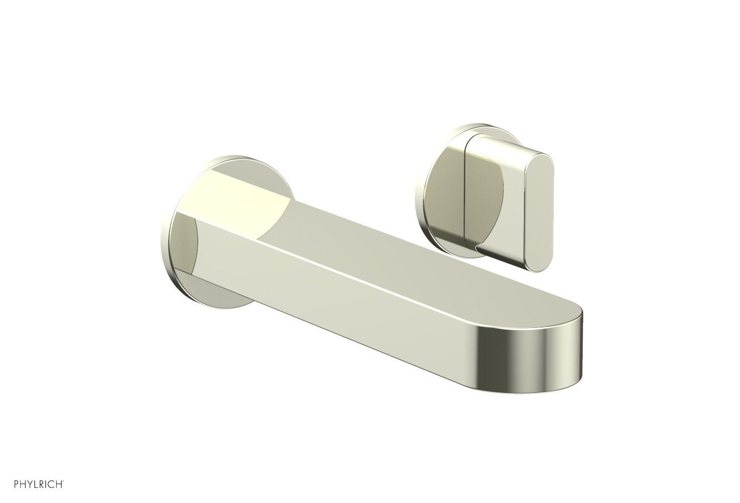 Phylrich ROND Single Handle Wall Lavatory Set - Blade Handles