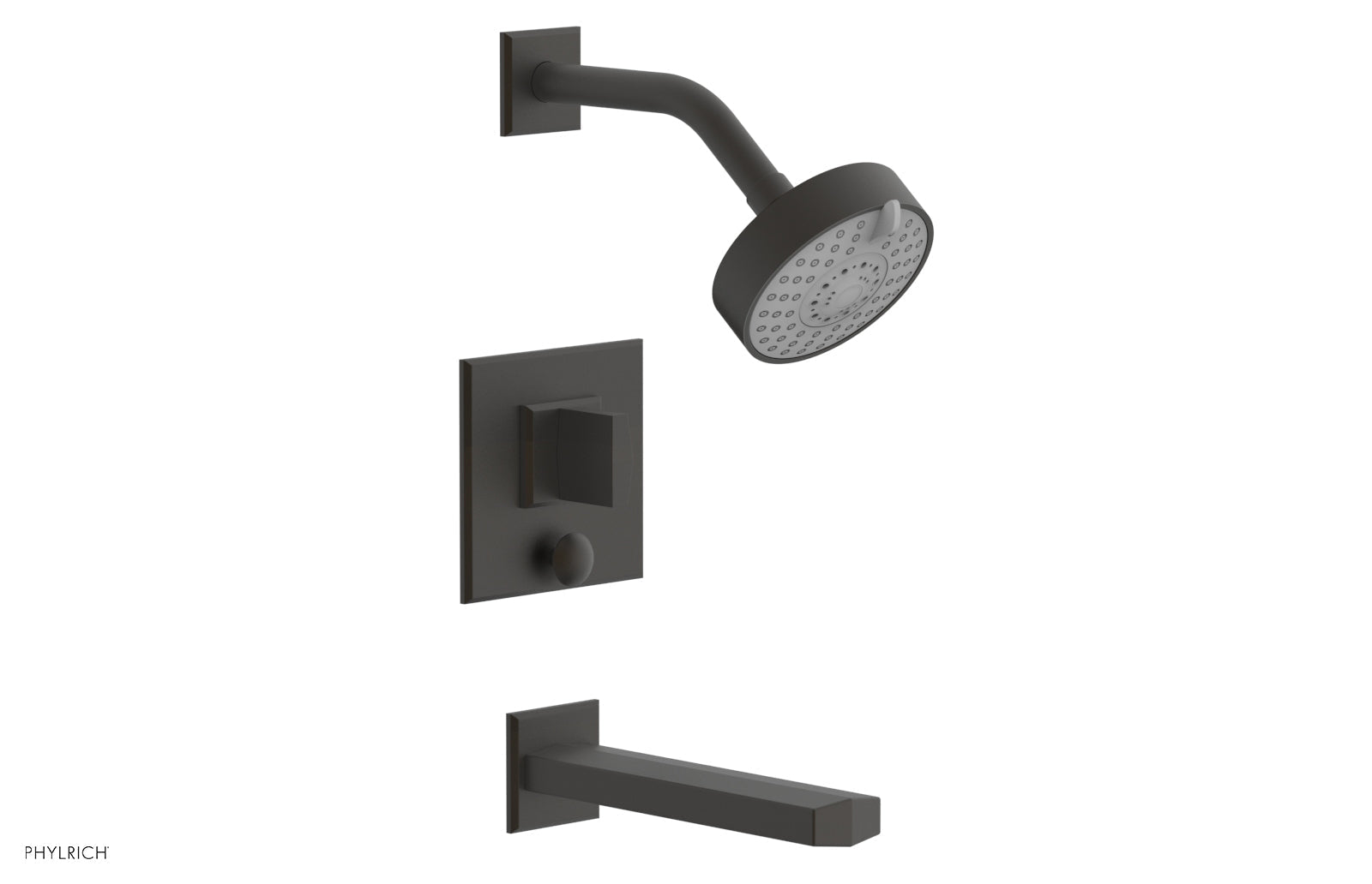 Phylrich DIAMA Pressure Balance Tub and Shower Set - Blade Handle