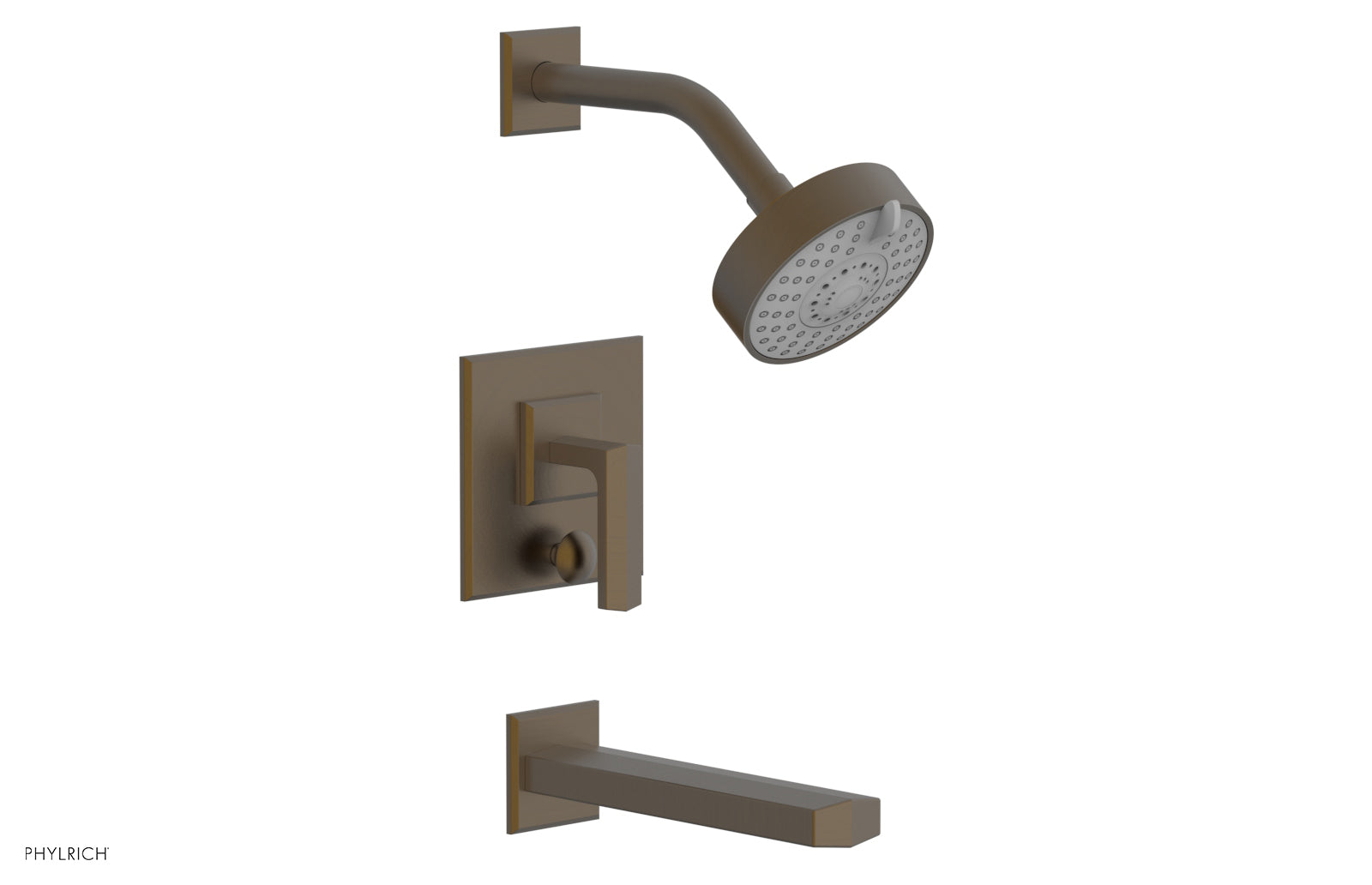 Phylrich DIAMA Pressure Balance Tub and Shower Set - Lever Handle