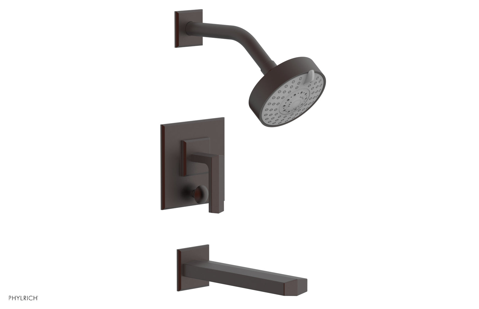 Phylrich DIAMA Pressure Balance Tub and Shower Set - Lever Handle
