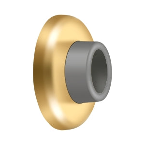 Deltana Wall Mount Concave Flush Bumper, 2-1/2" Diam.