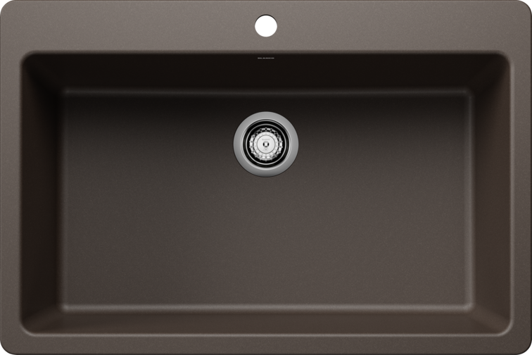 Blanco Liven 33" Super Single Bowl Dual Mount Sink