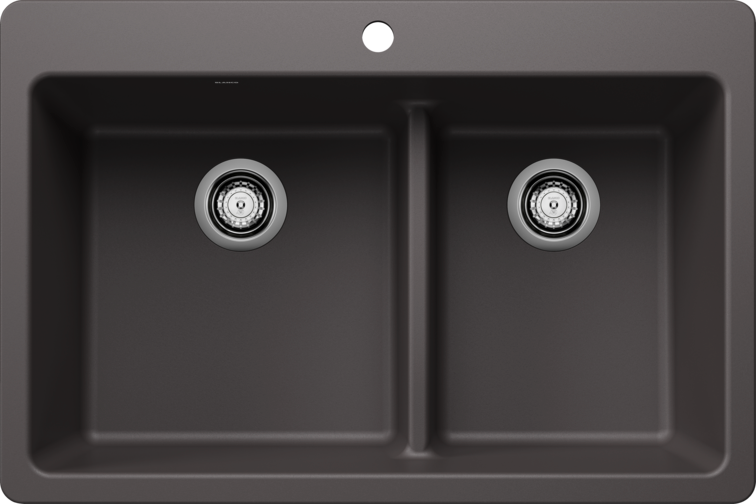 Blanco Liven 1-3/4 Low Divide Dual Mount Sink