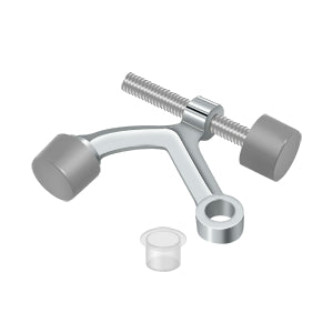 polished chrome pin stop