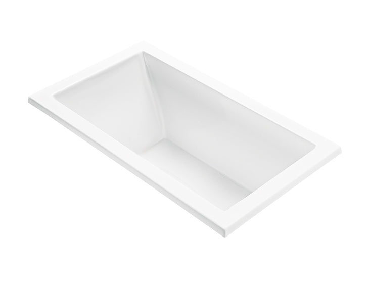 white bathtub