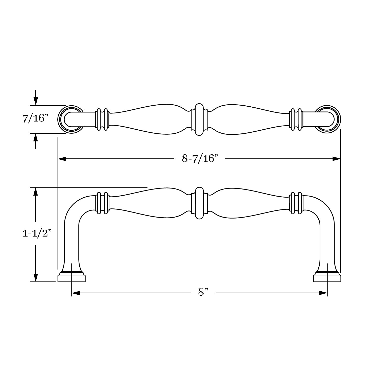 pull dimension