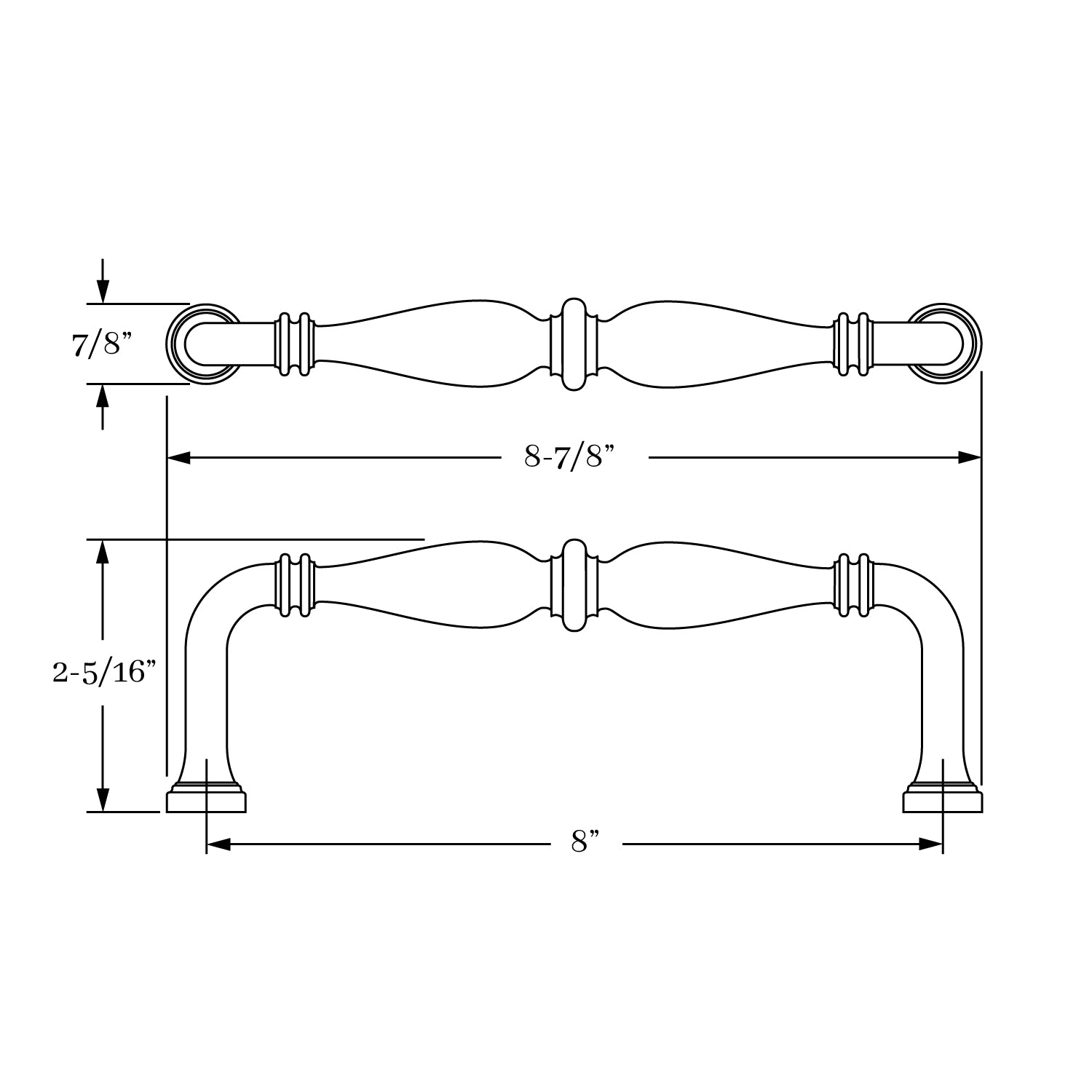 pull dimension