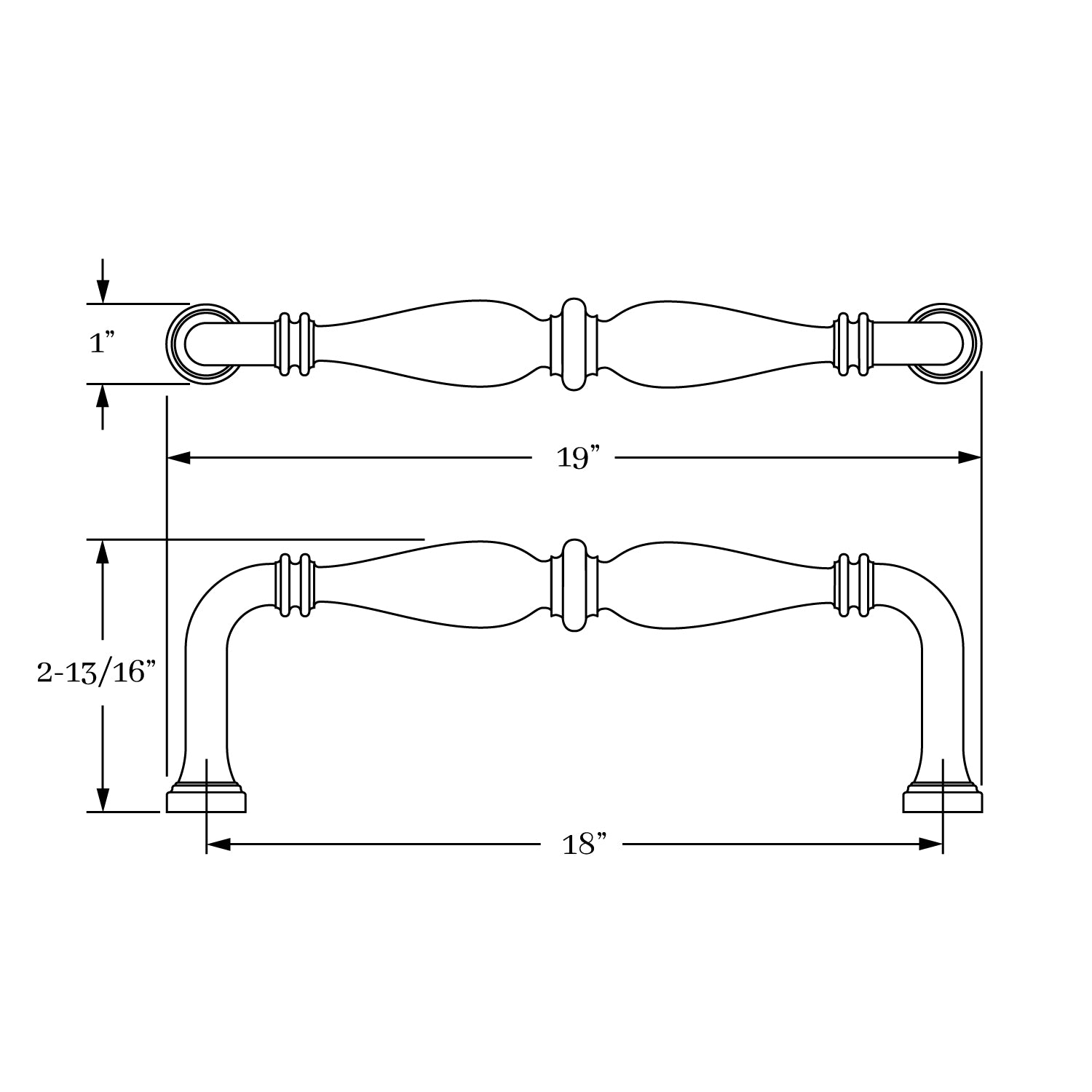 pull dimension