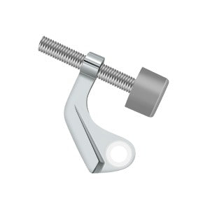 polished chrome pin stop