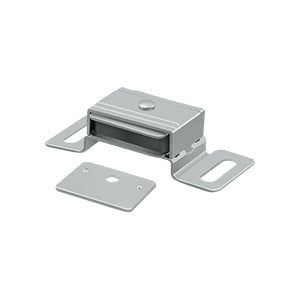 brushed chrome magnetic catch