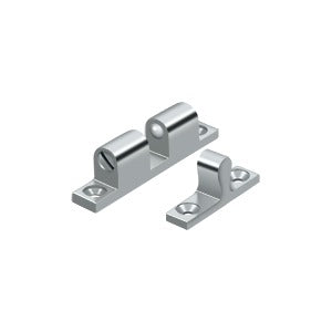 polished chrome tension catch