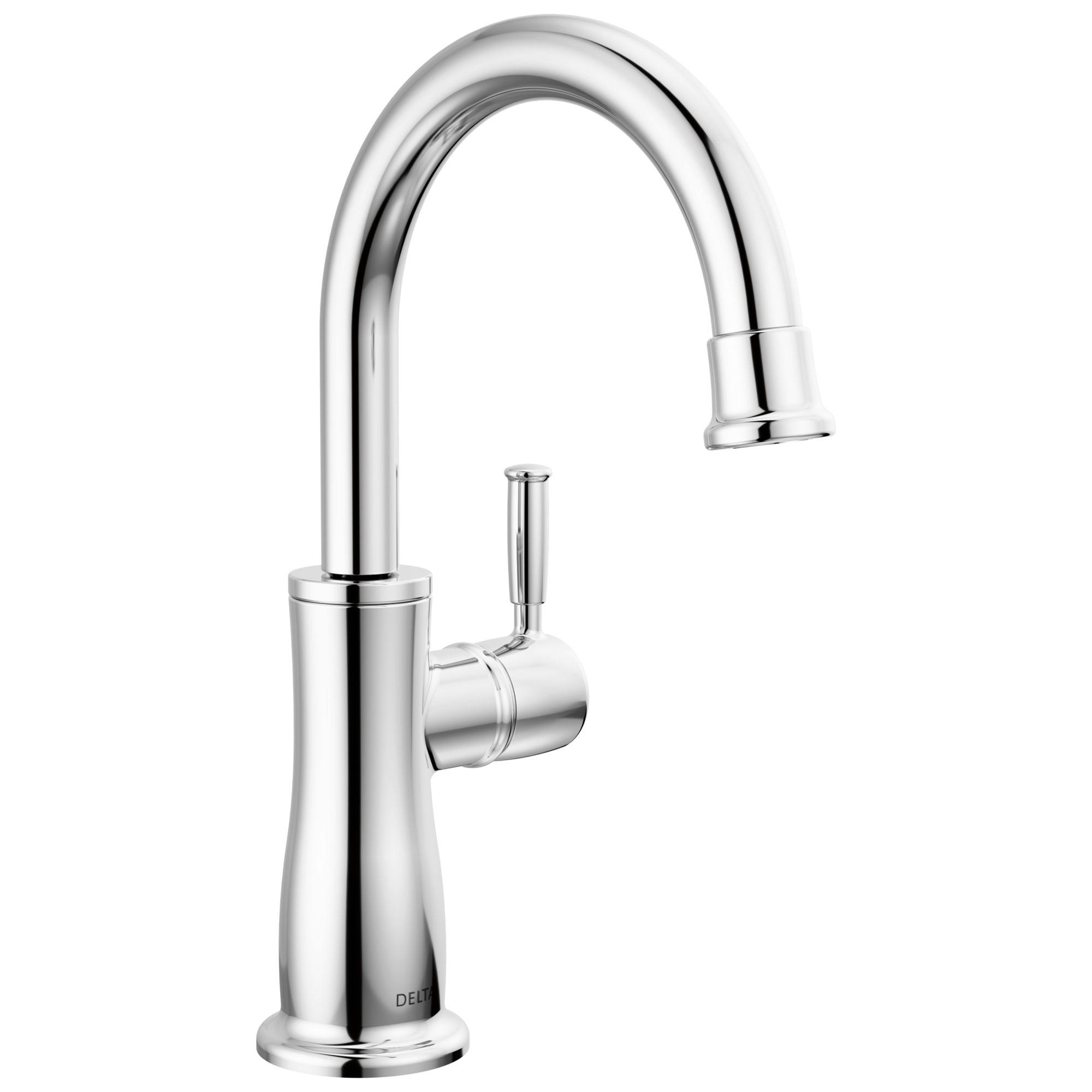 chrome kitchen faucet