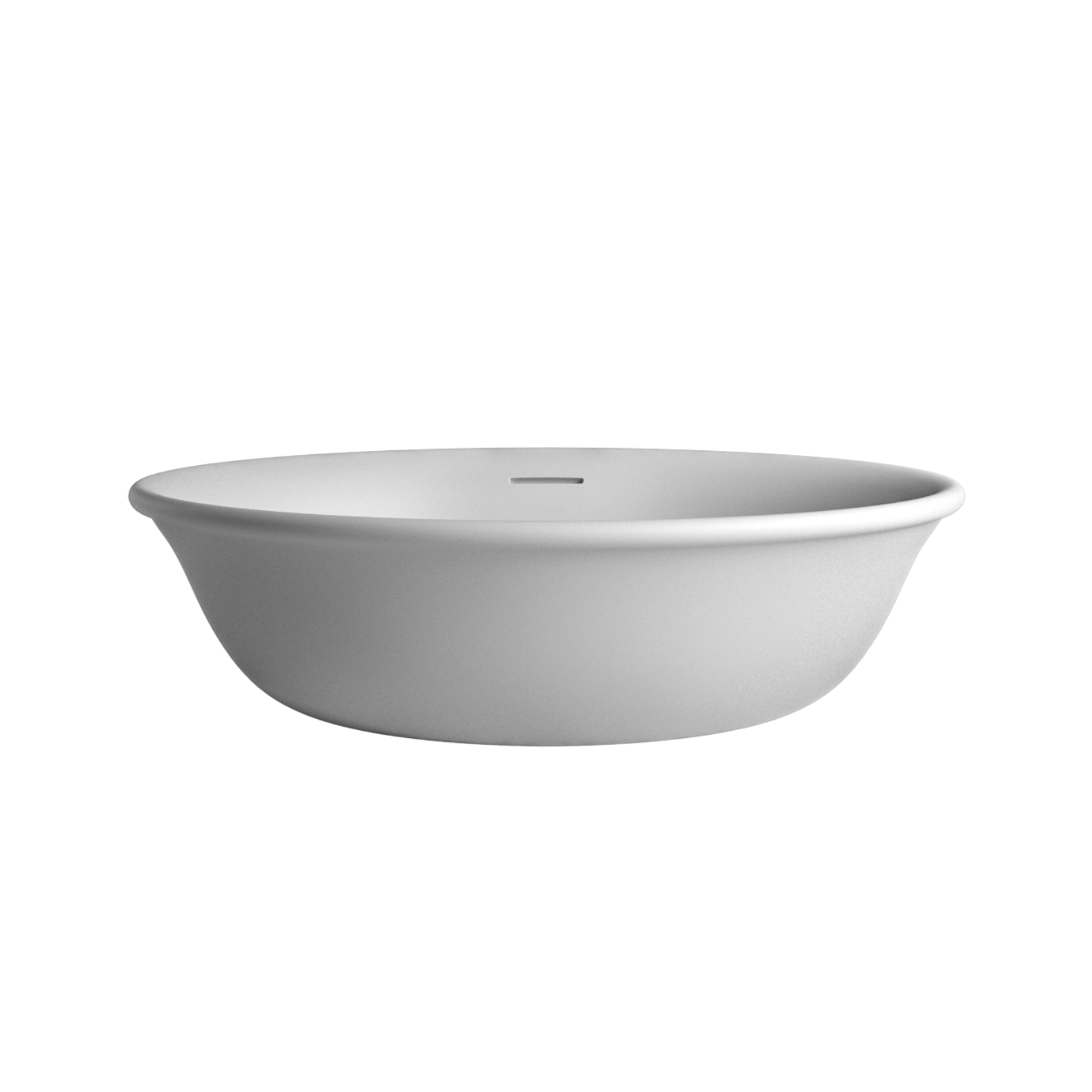 white vessel sink