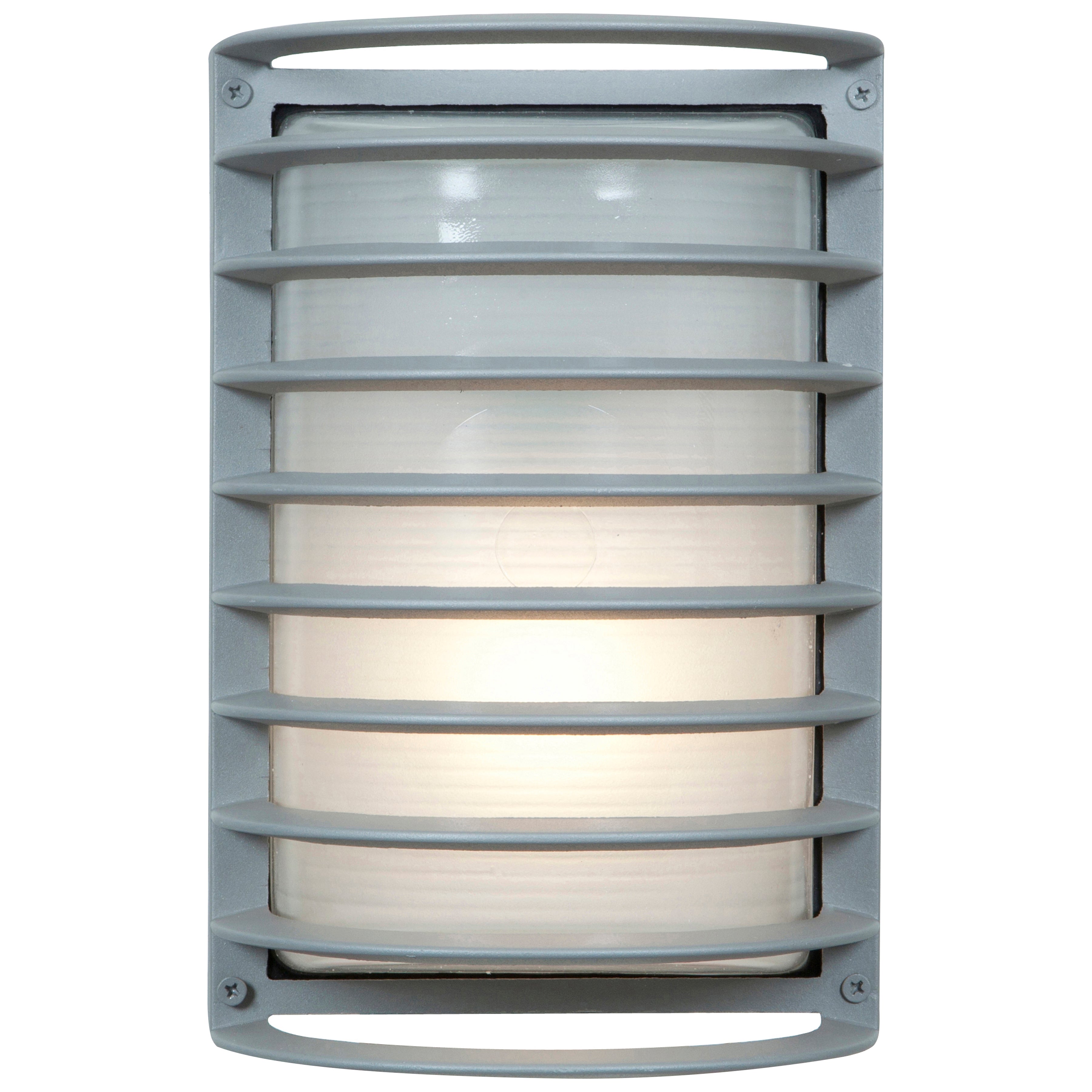 satin outdoor wall mount