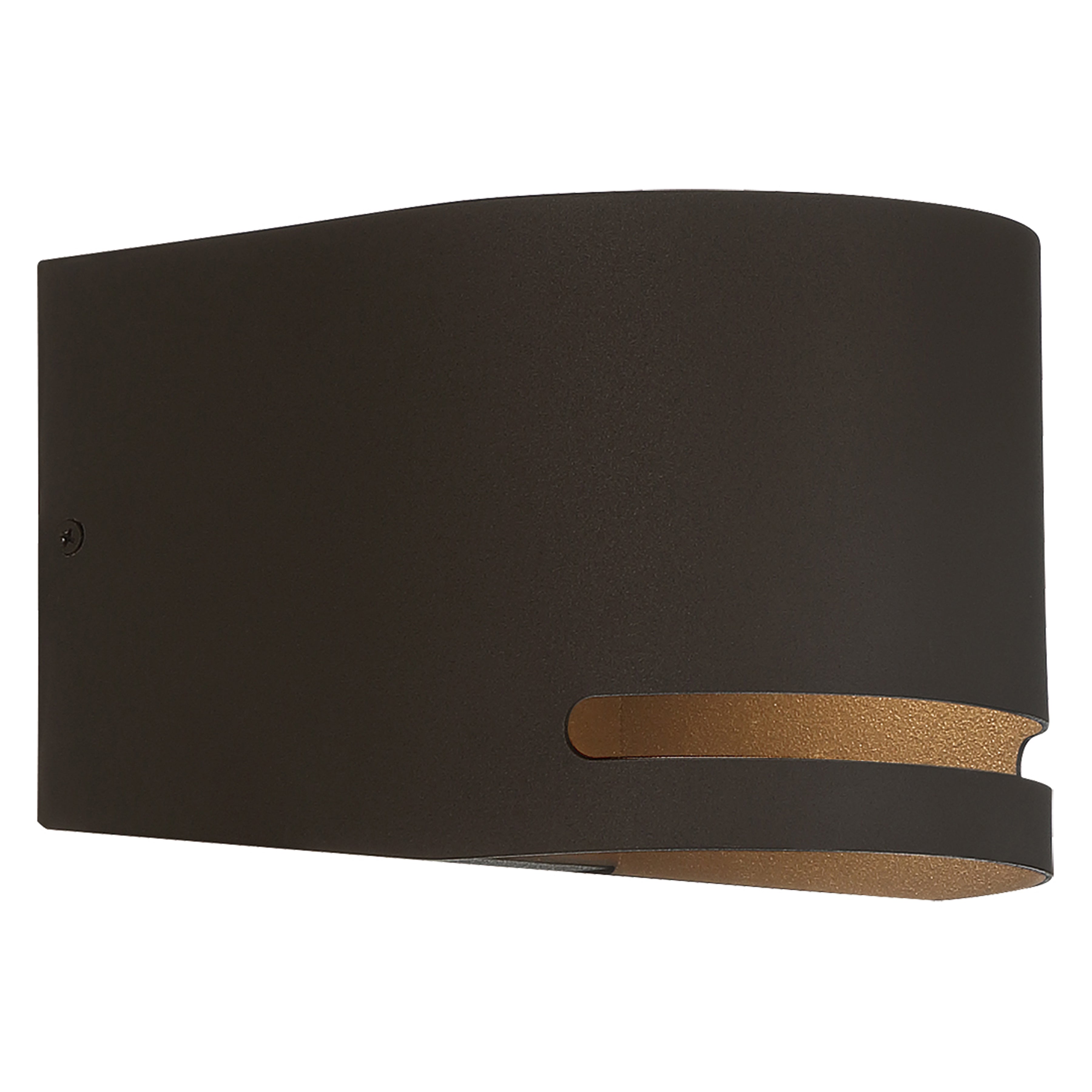 bronze led wall mount