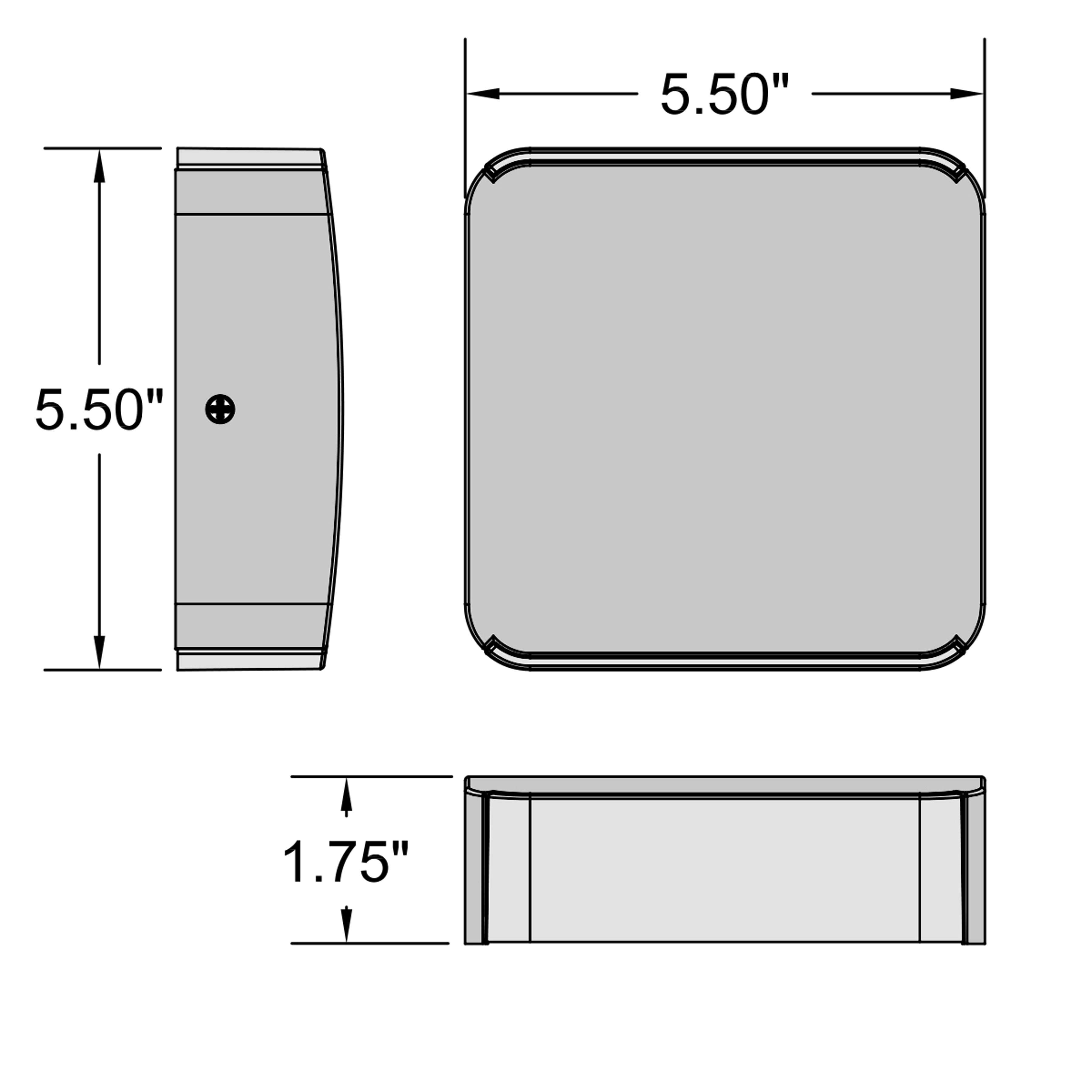 white led wall mount