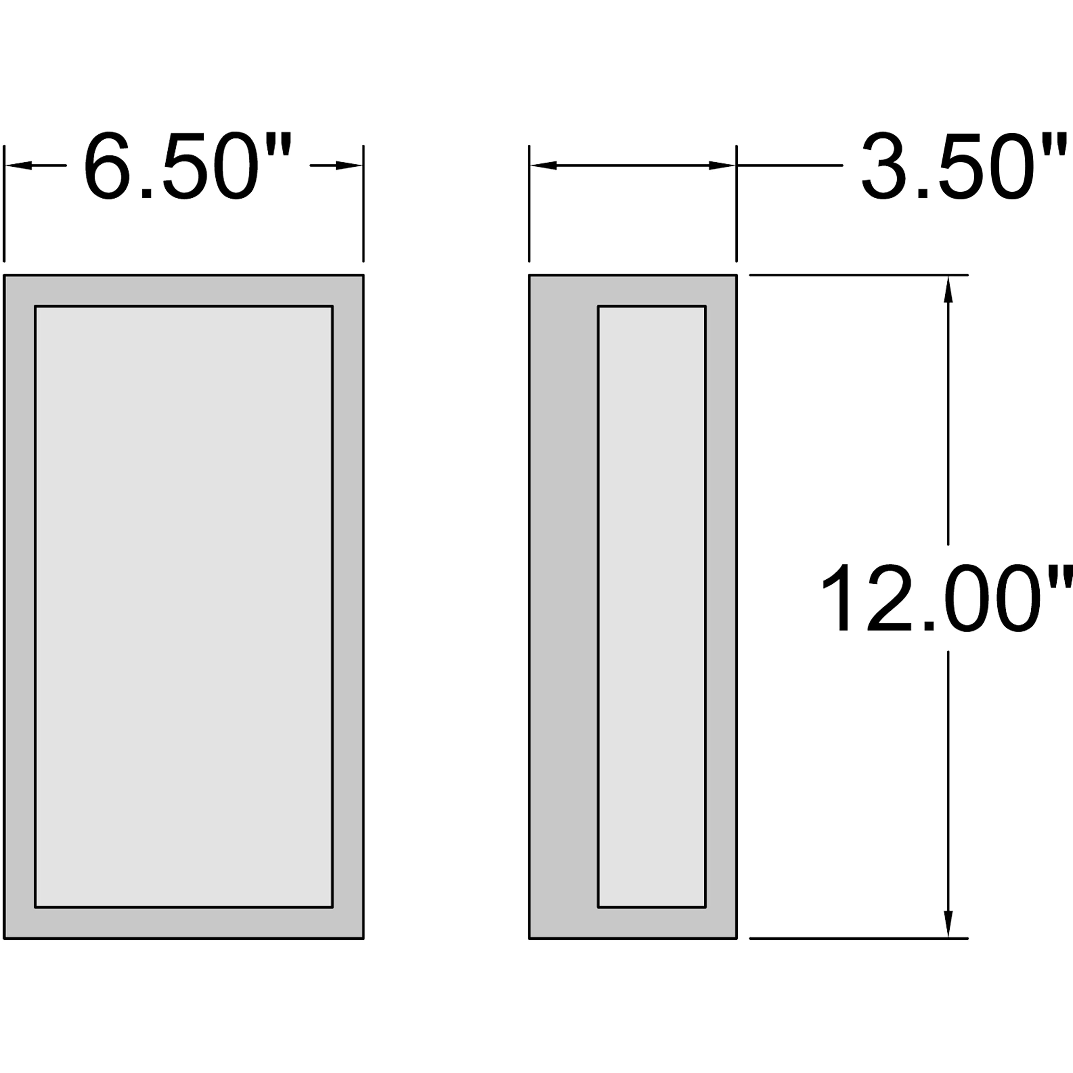 bronze led wall mount