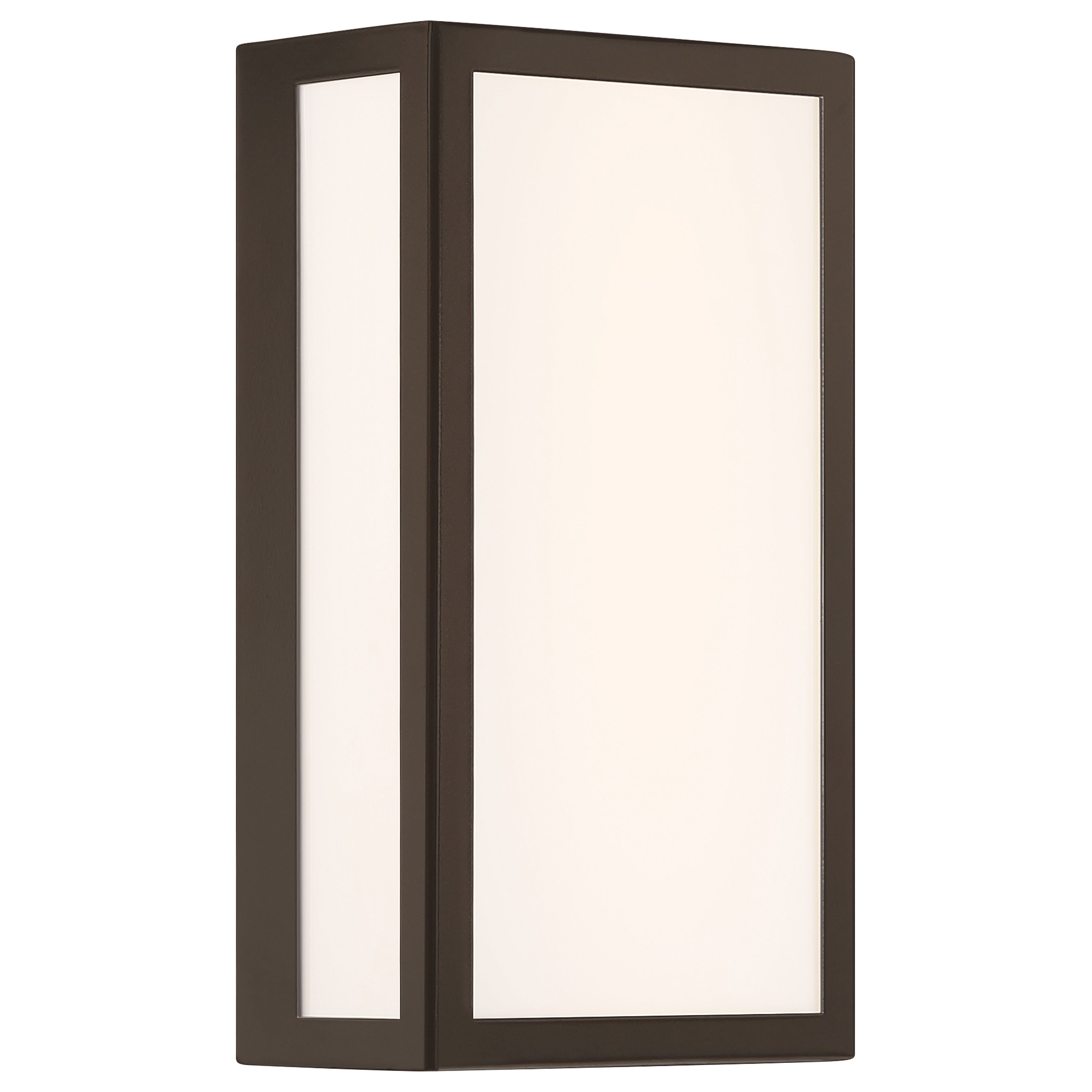 bronze led wall mount