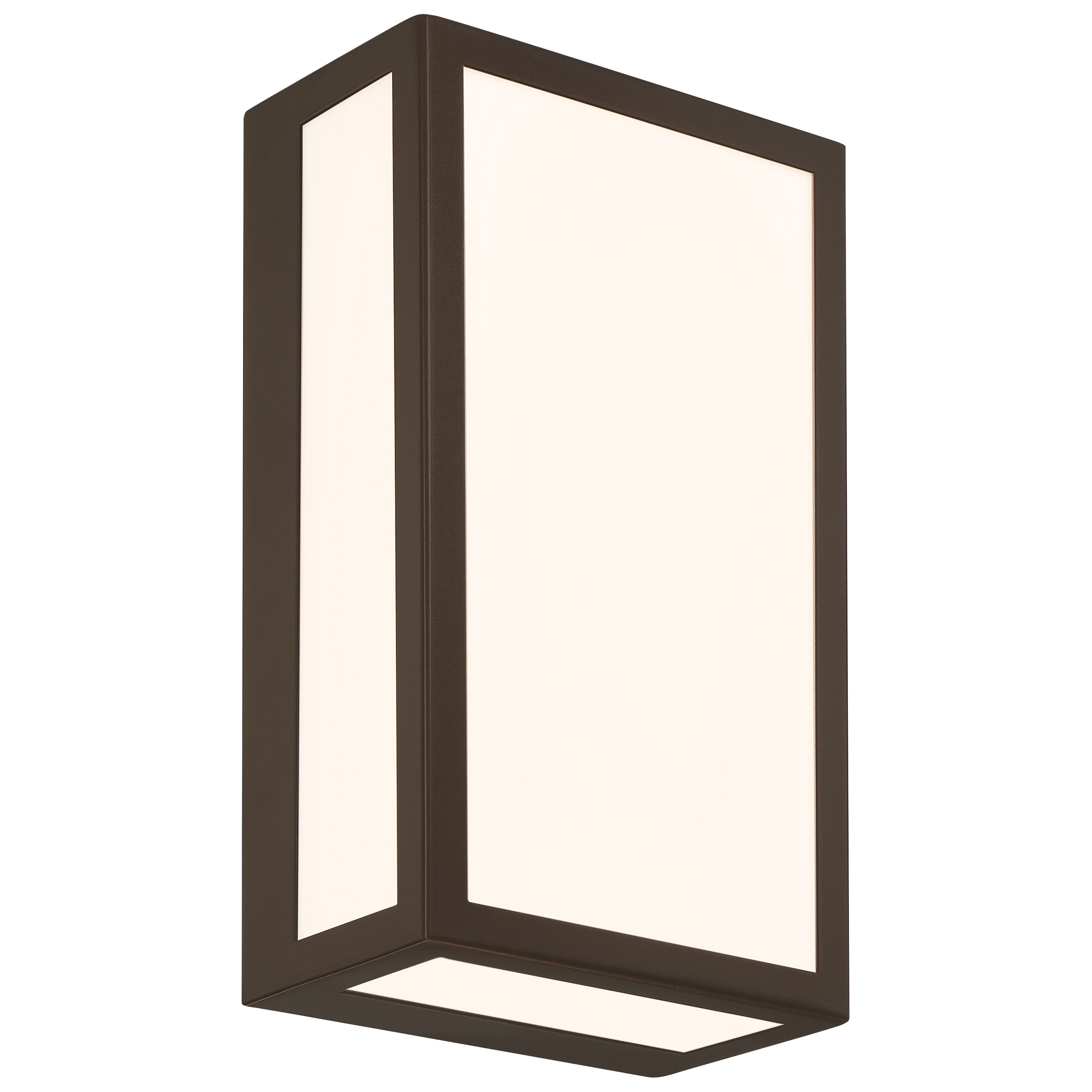 bronze led wall mount