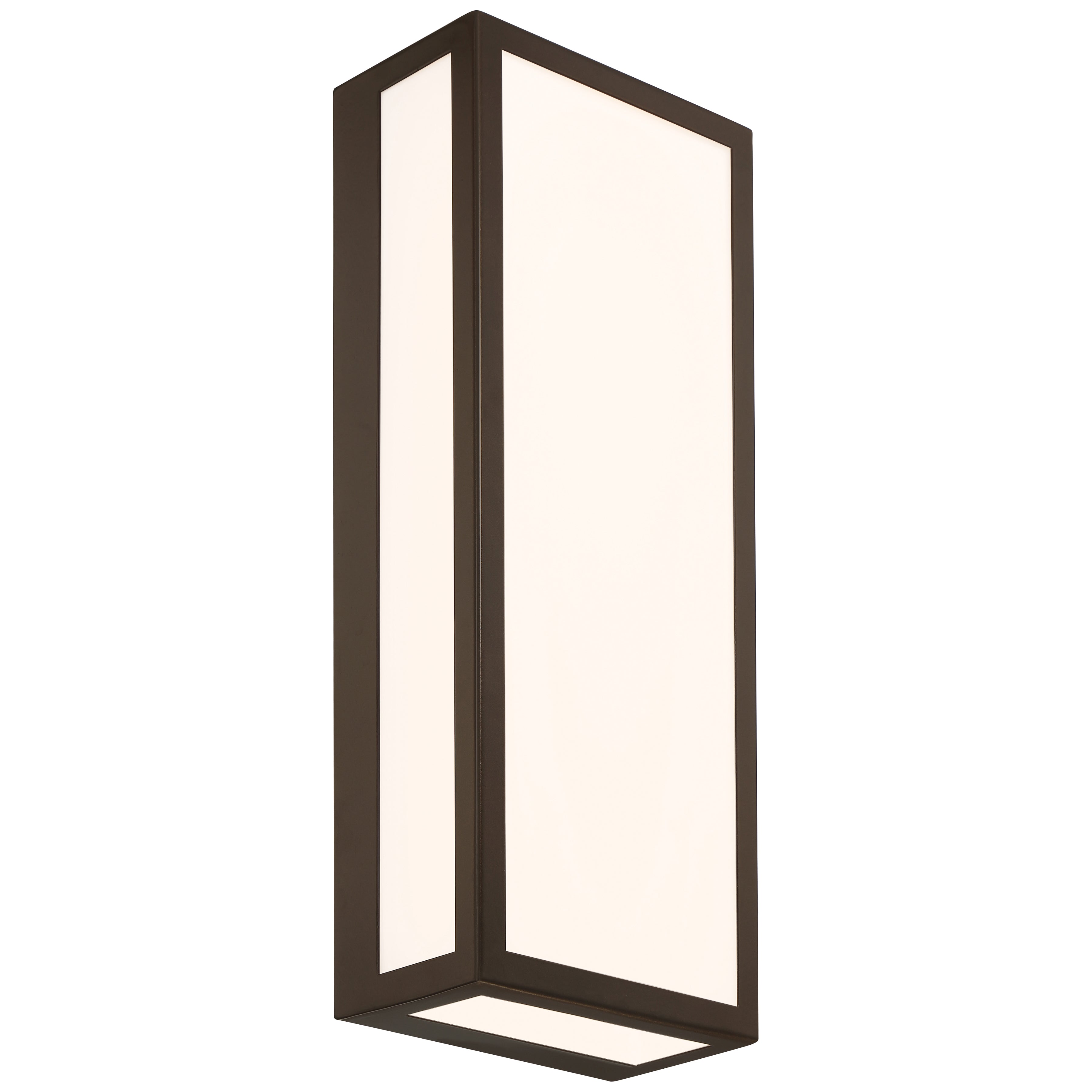 bronze led wall mount