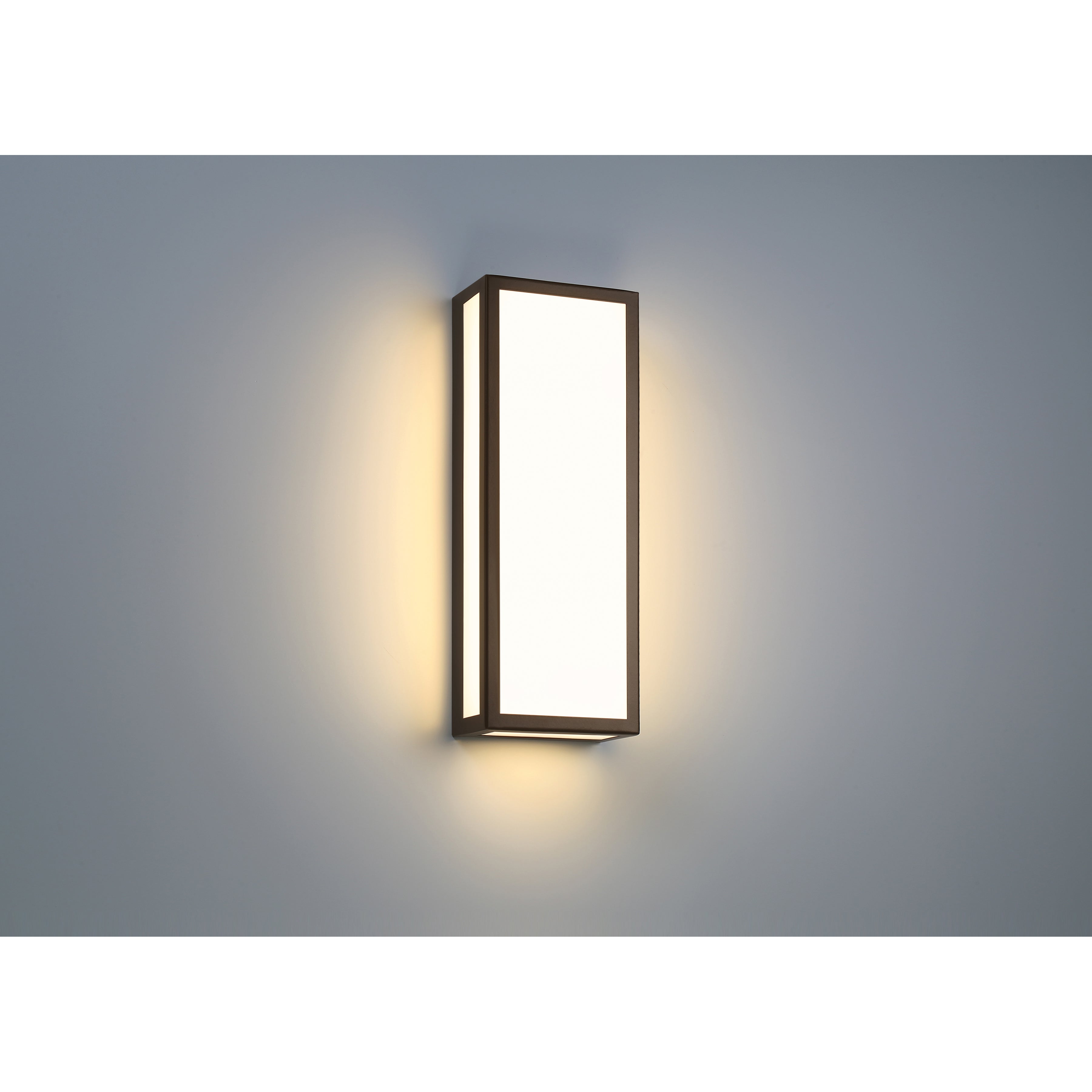 bronze led wall mount