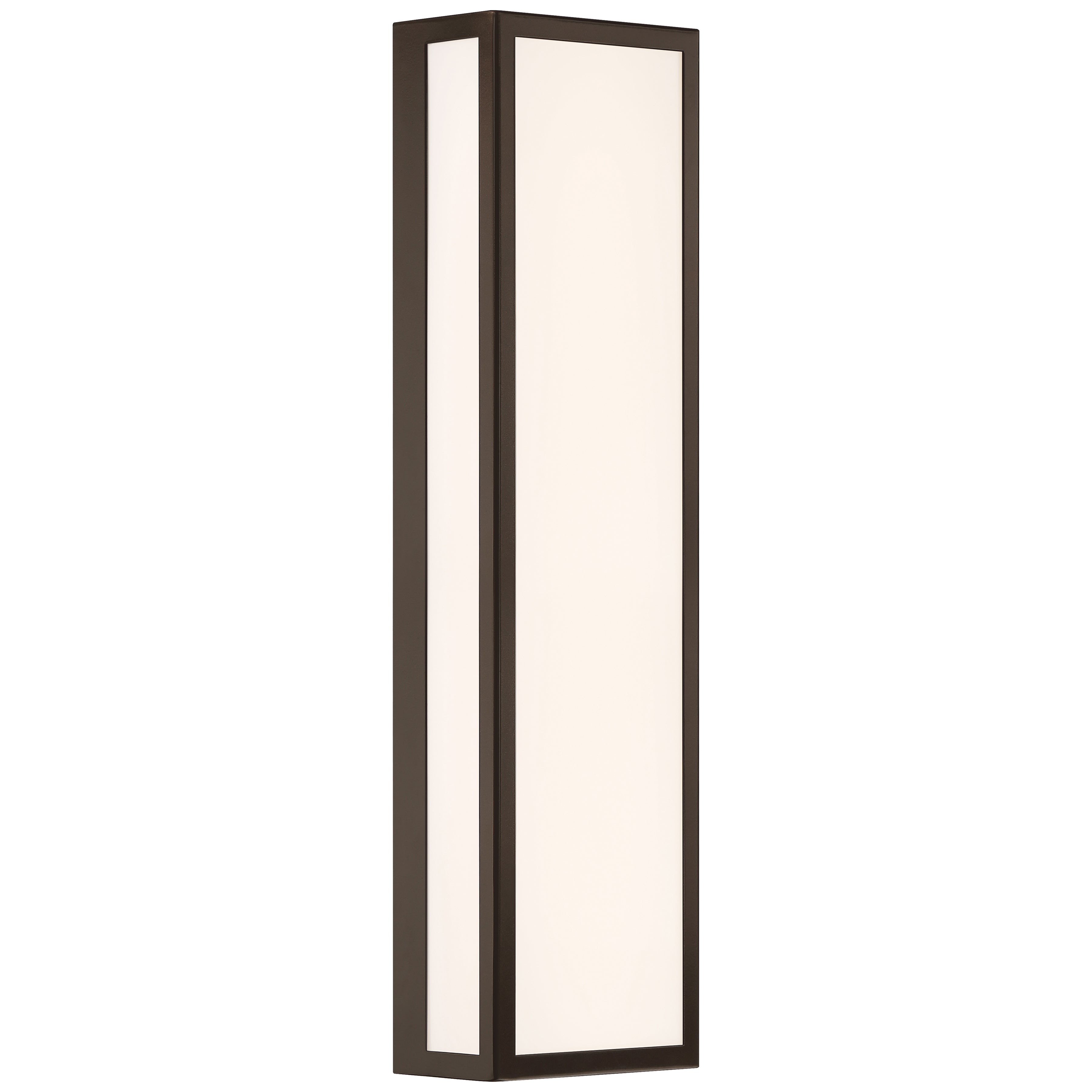 bronze led wall mount