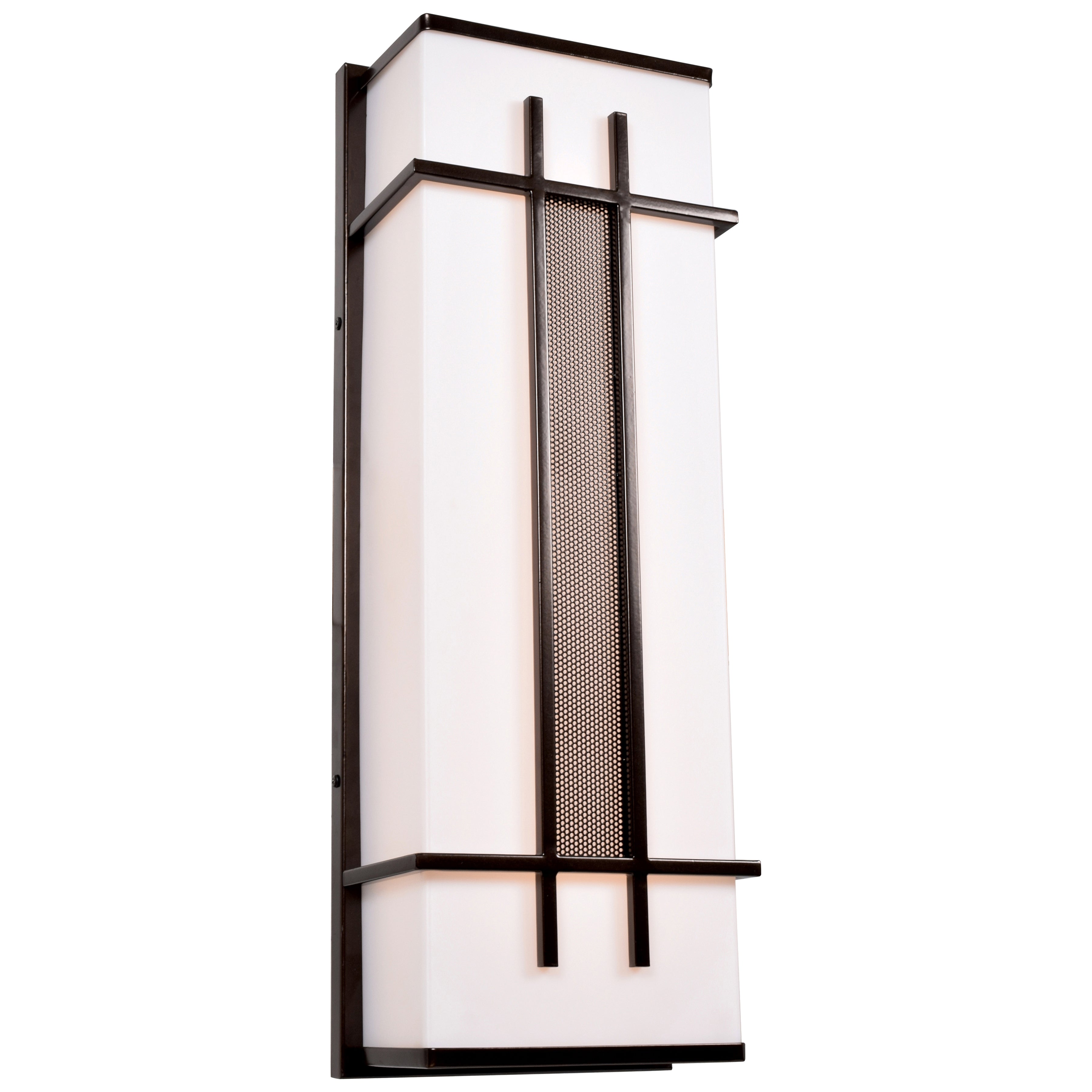 bronze led wall mount