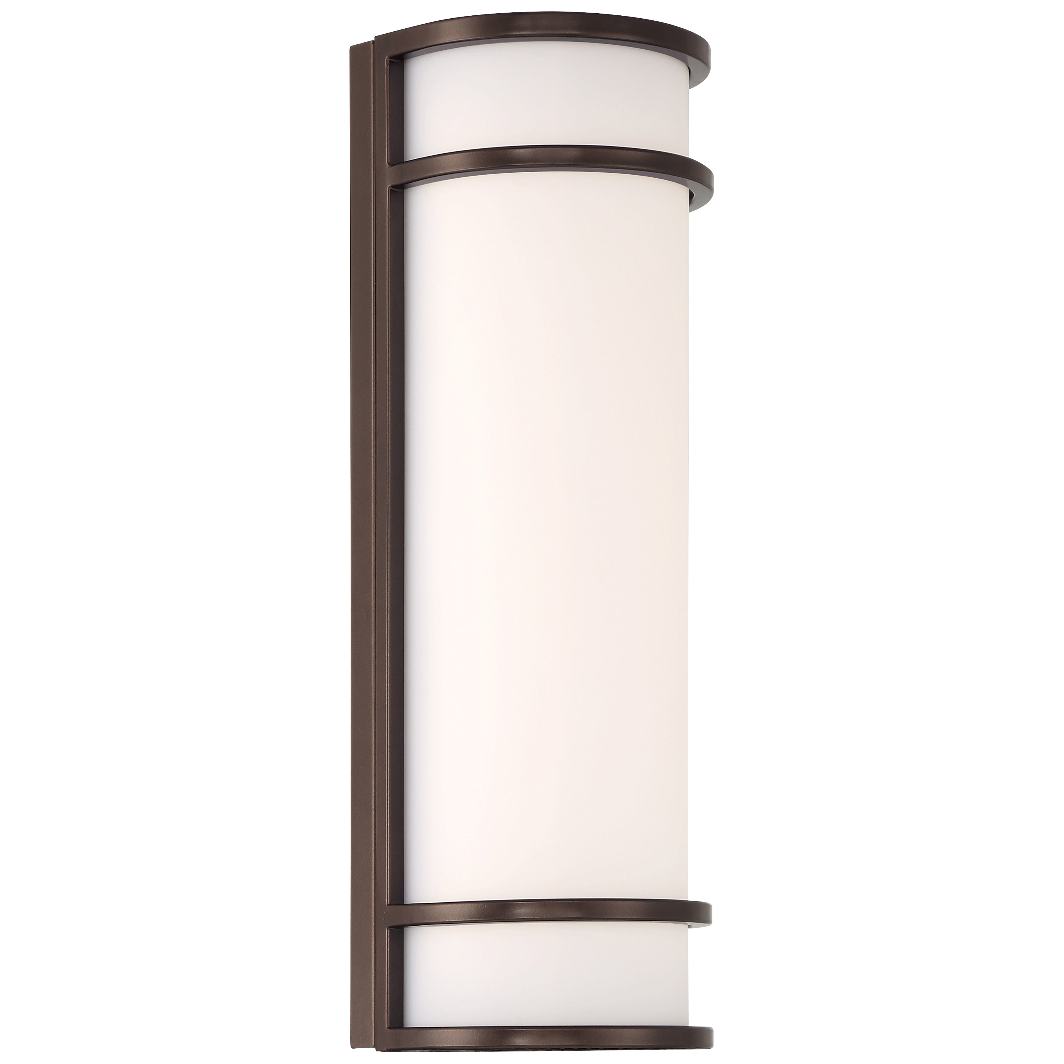 bronze led wall mount