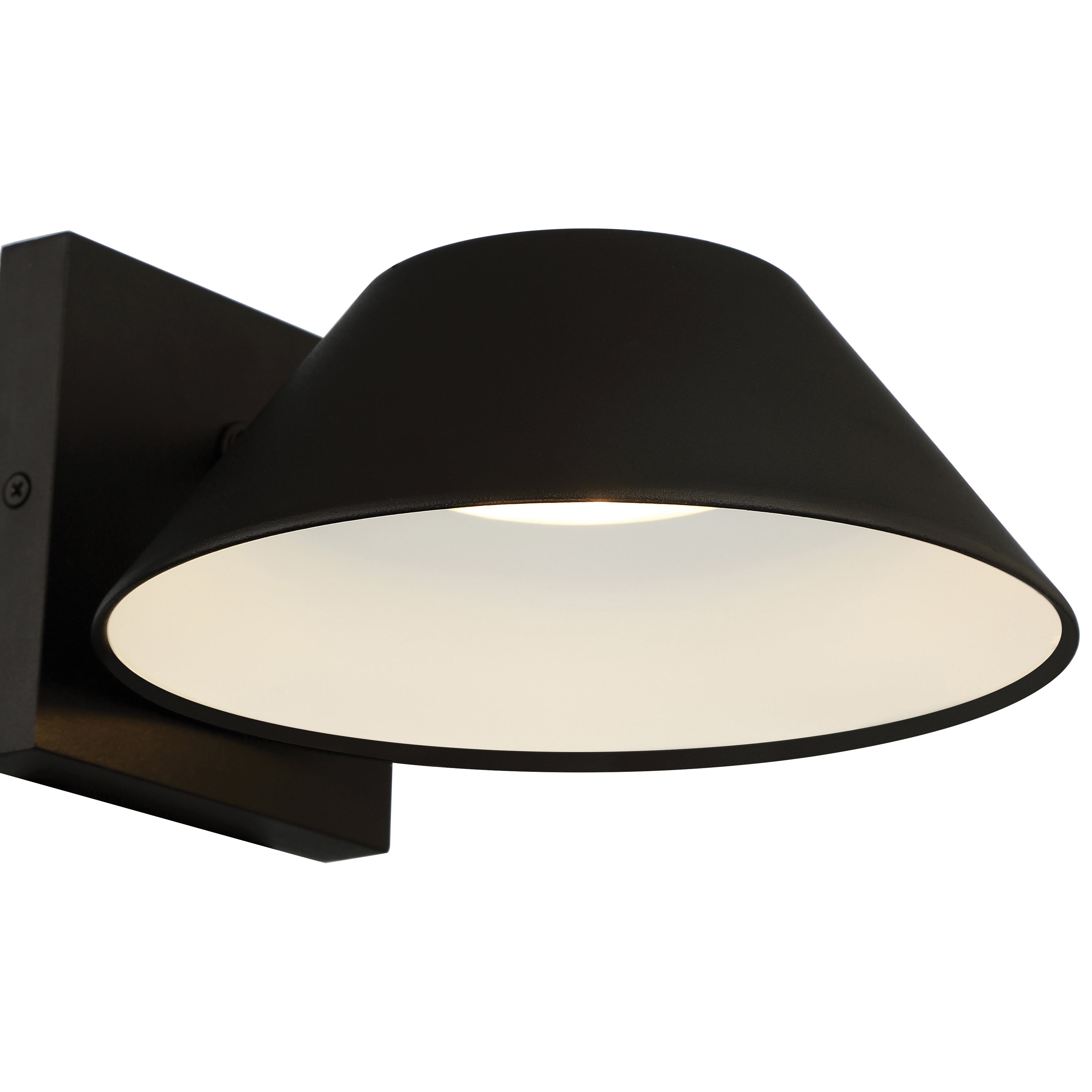black led wall mount