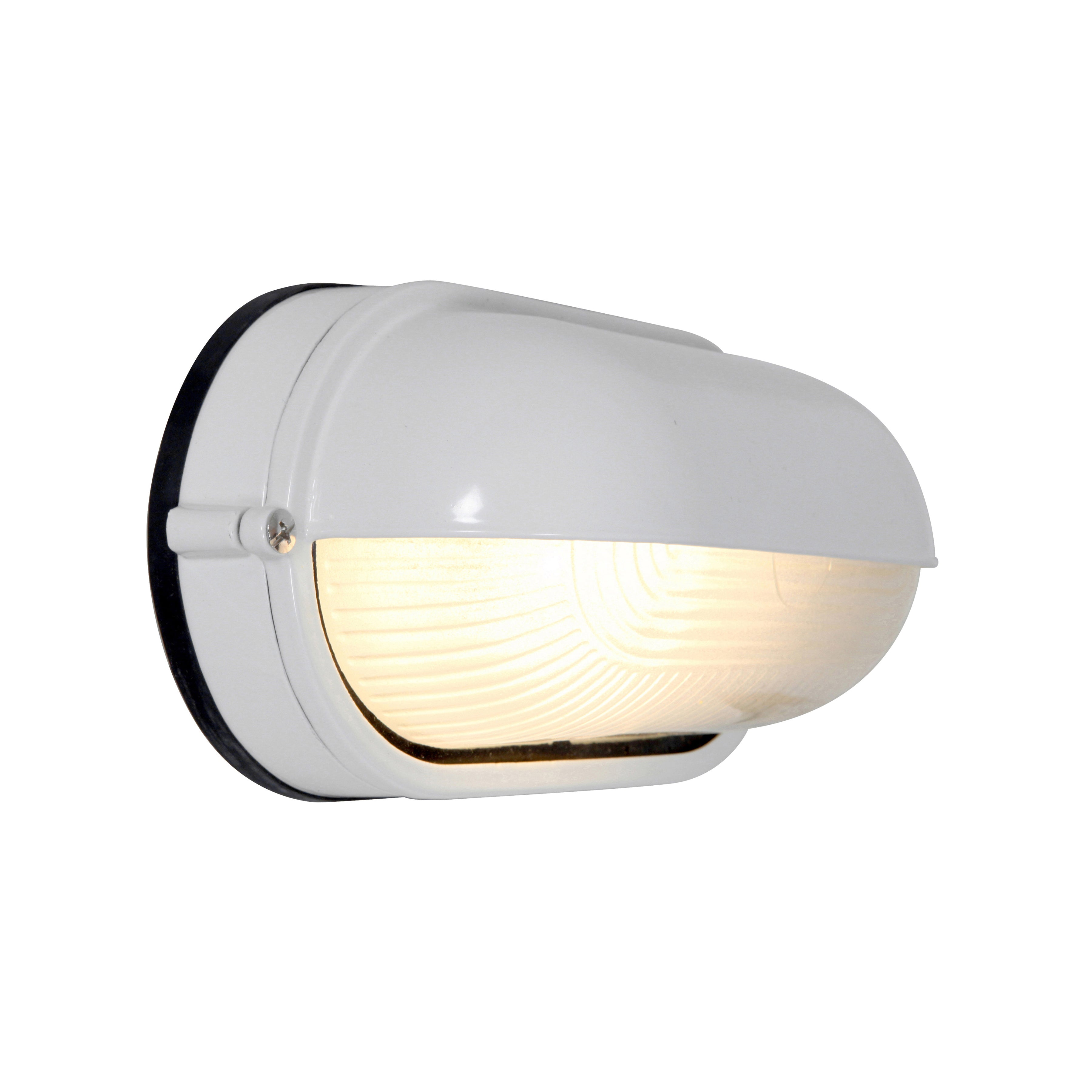 White outdoor bulkhead