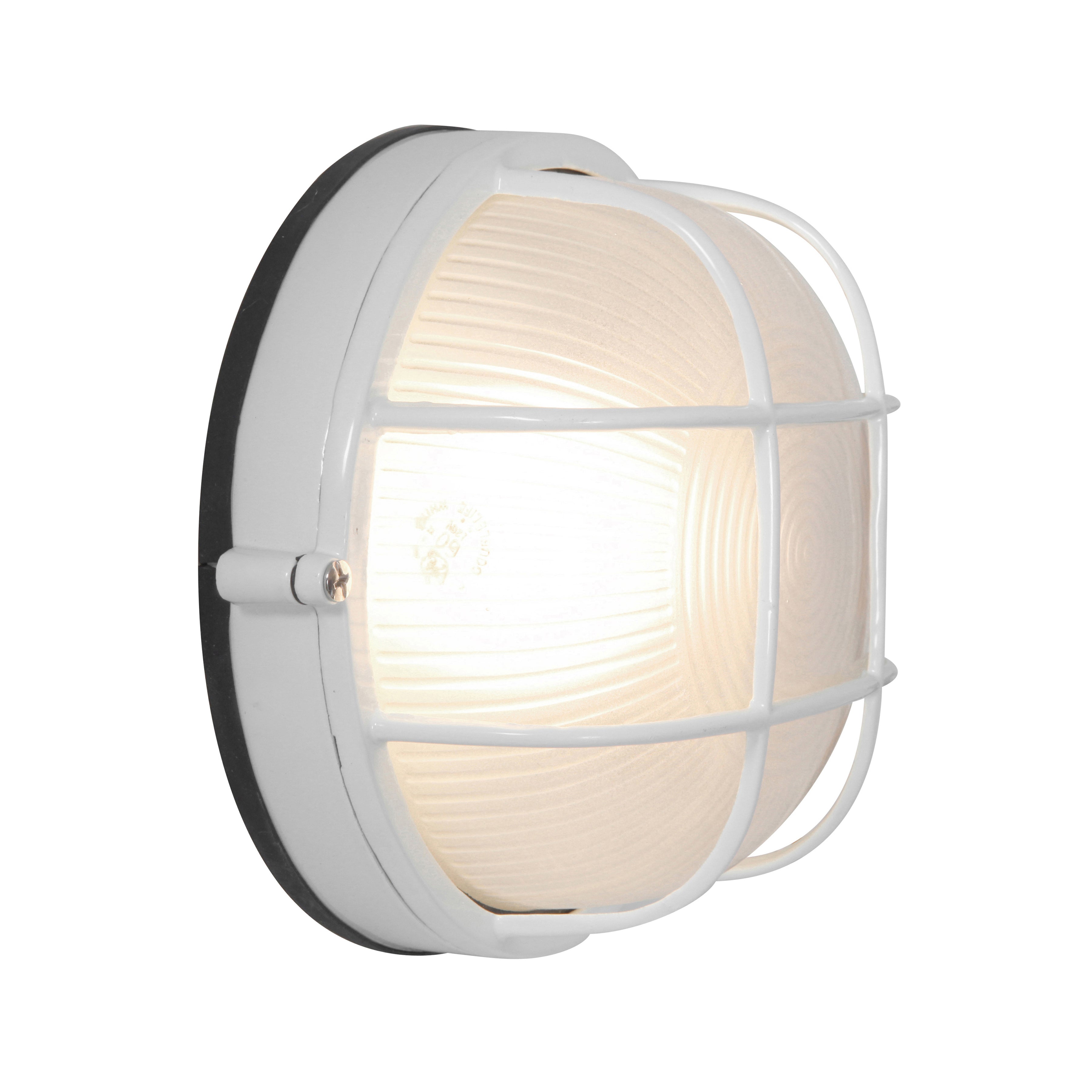 White outdoor bulkhead