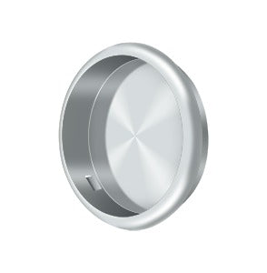 polished chrome flush pull