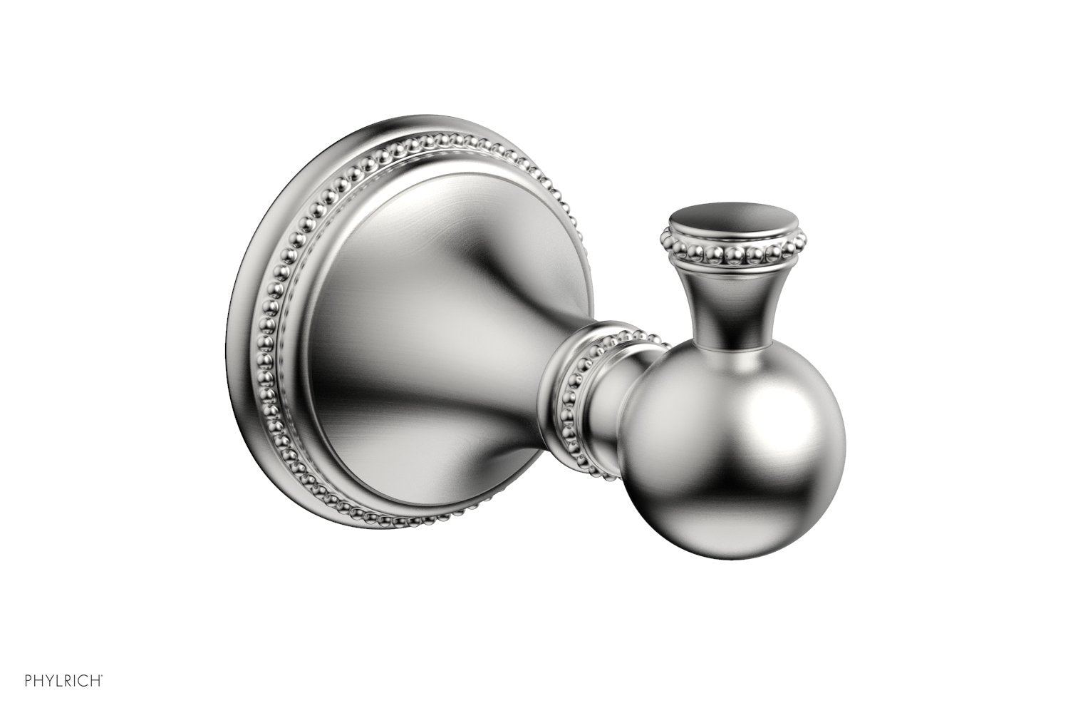 Phylrich BEADED Single Robe Hook