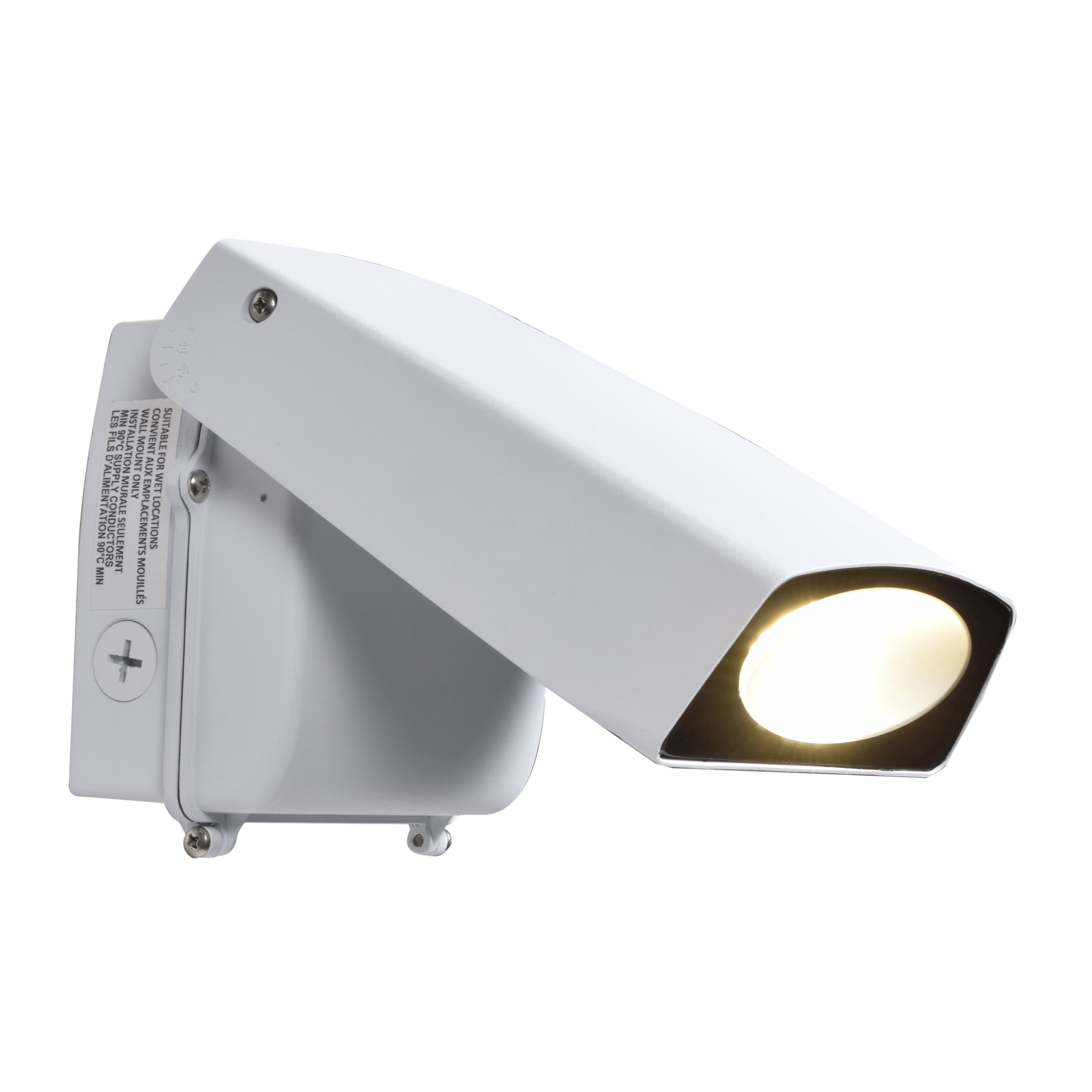 white adjustable led wall mount