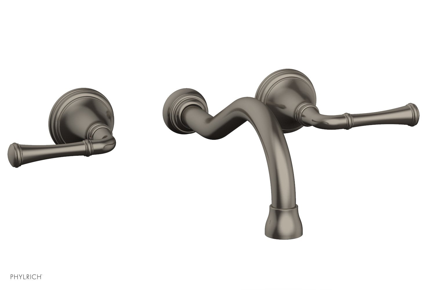 Phylrich COINED Wall Tub Set - Lever Handles