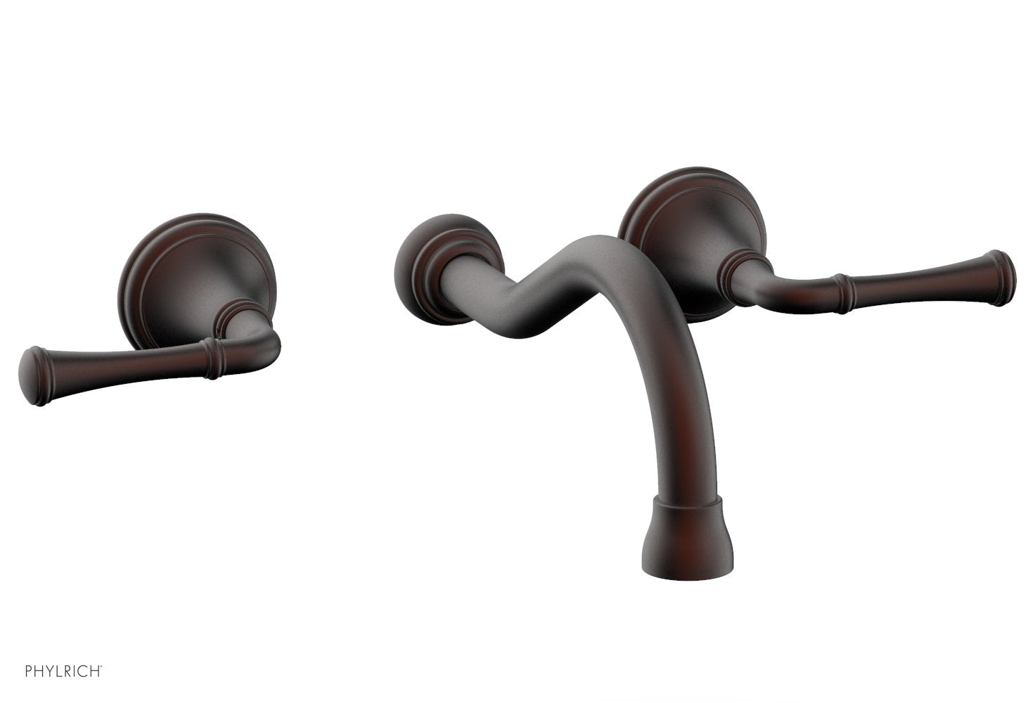Phylrich COINED Wall Tub Set - Lever Handles
