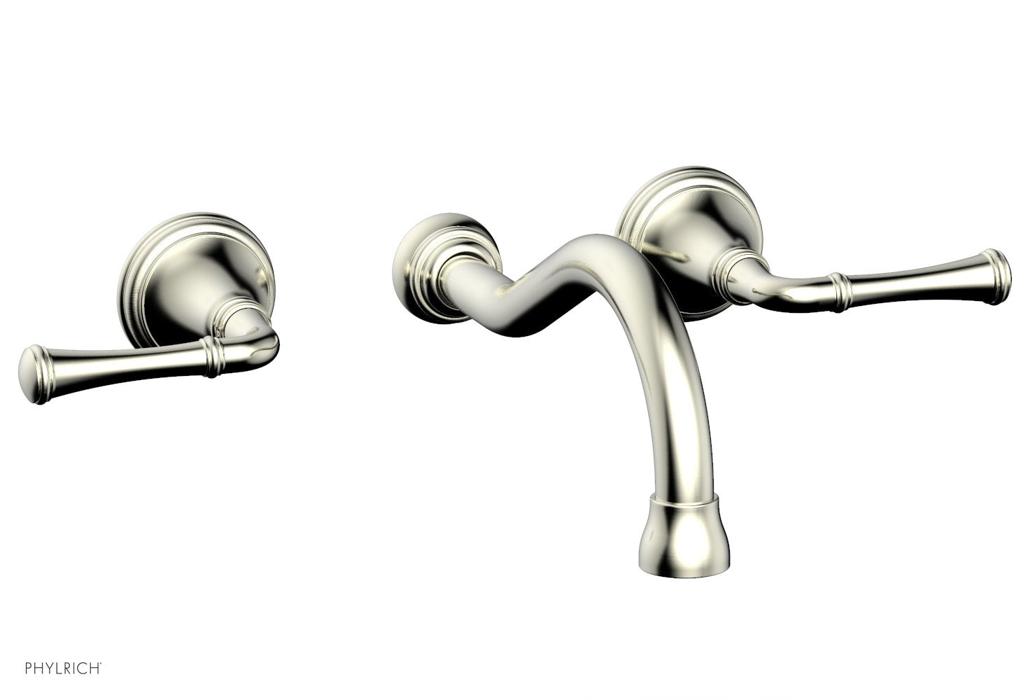 Phylrich COINED Wall Tub Set - Lever Handles