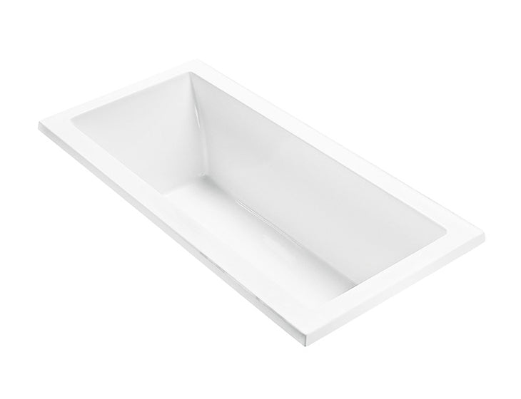 white bathtub