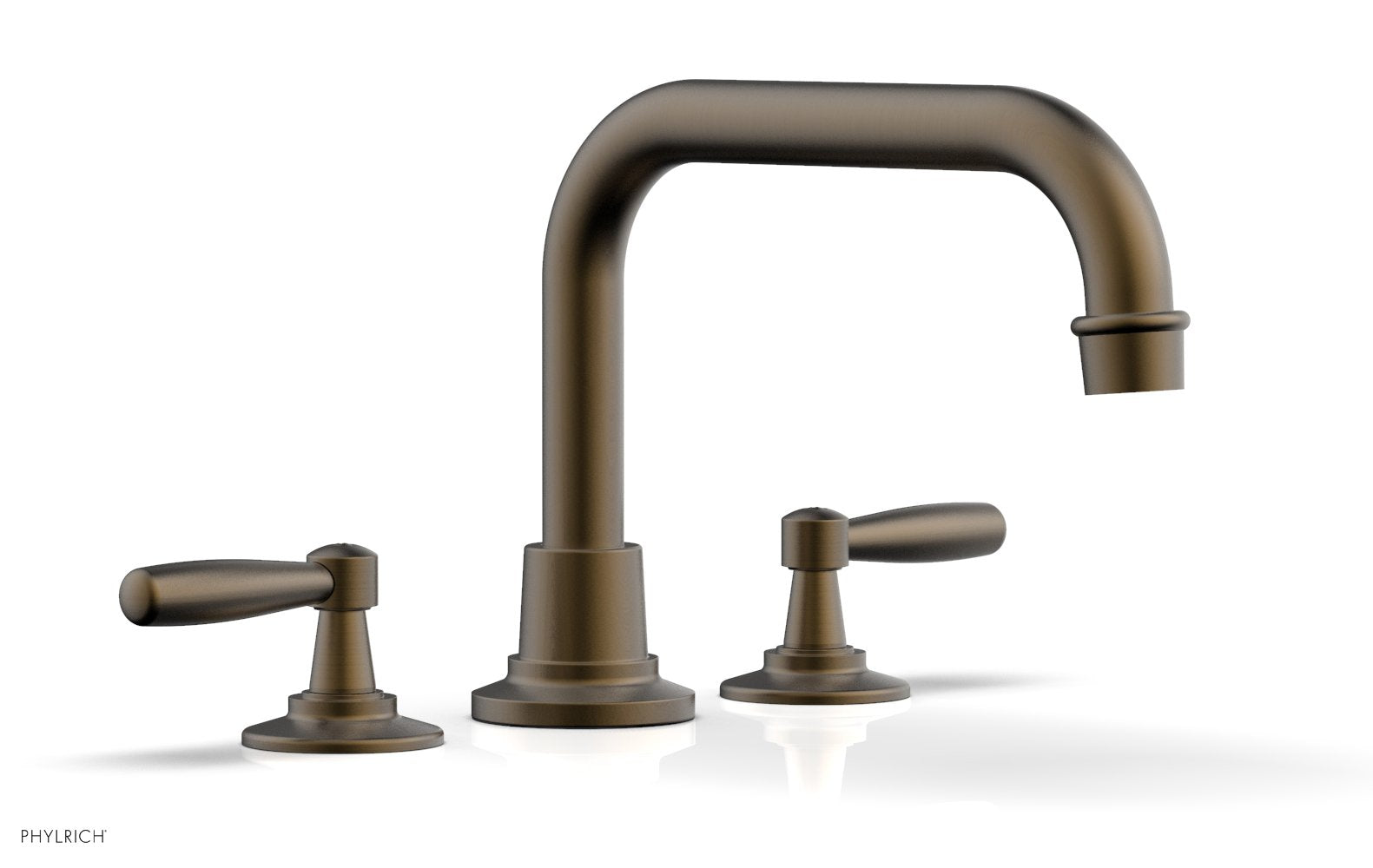 Phylrich WORKS Deck Tub Set - Lever Handles