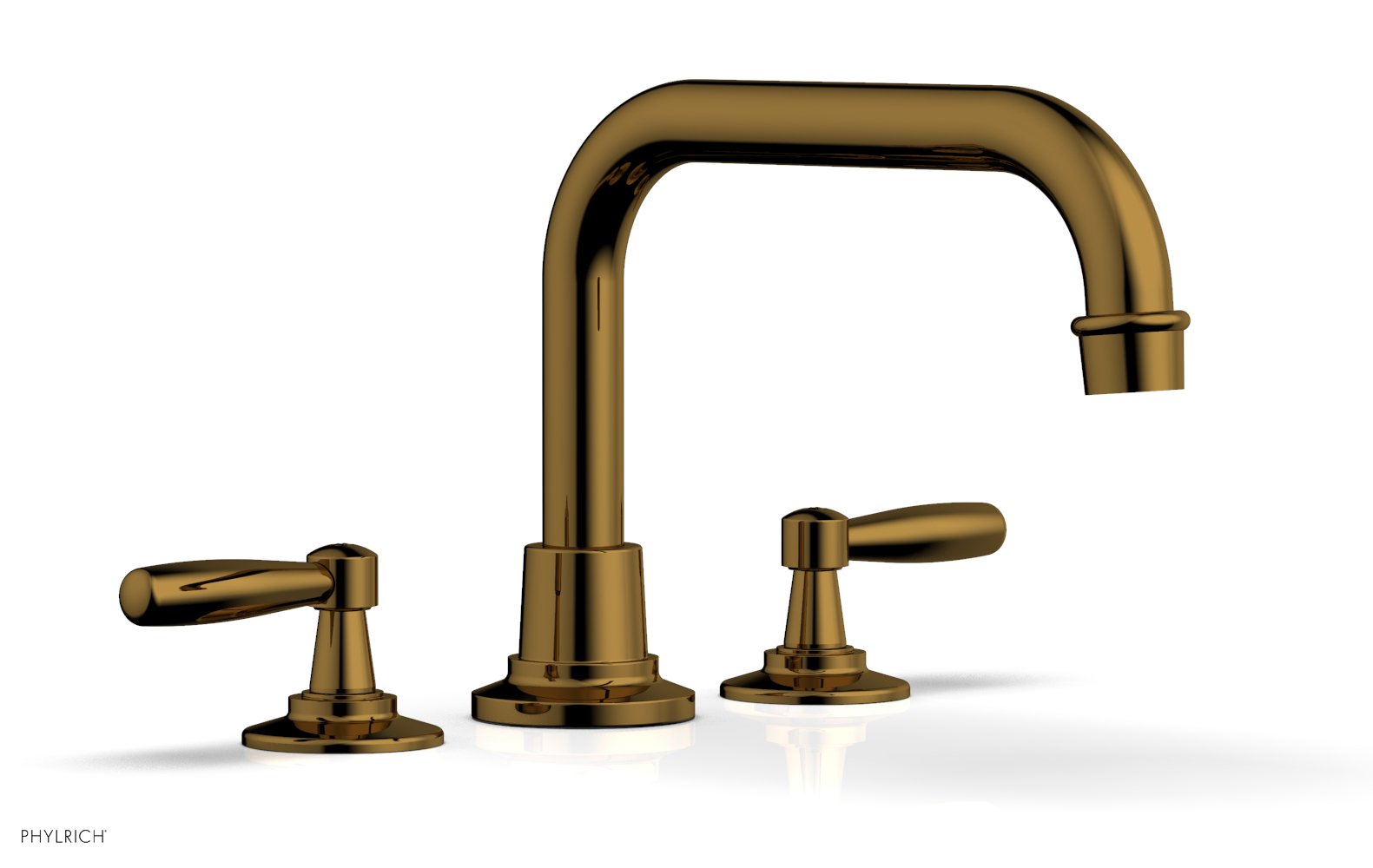 Phylrich WORKS Deck Tub Set - Lever Handles