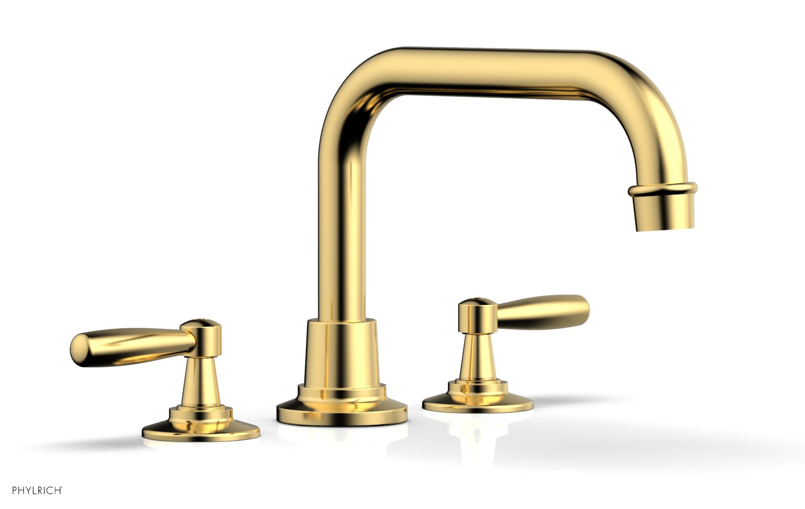 Phylrich WORKS Deck Tub Set - Lever Handles
