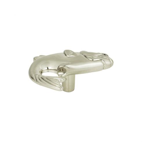 brushed nickel knob