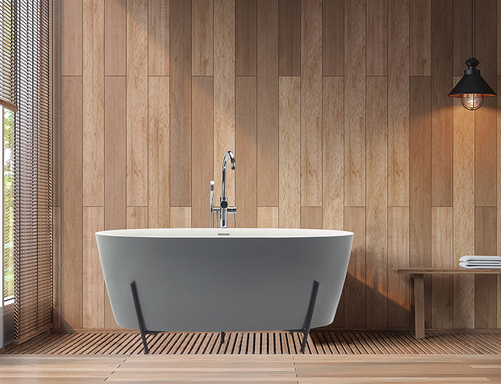 white bathtub