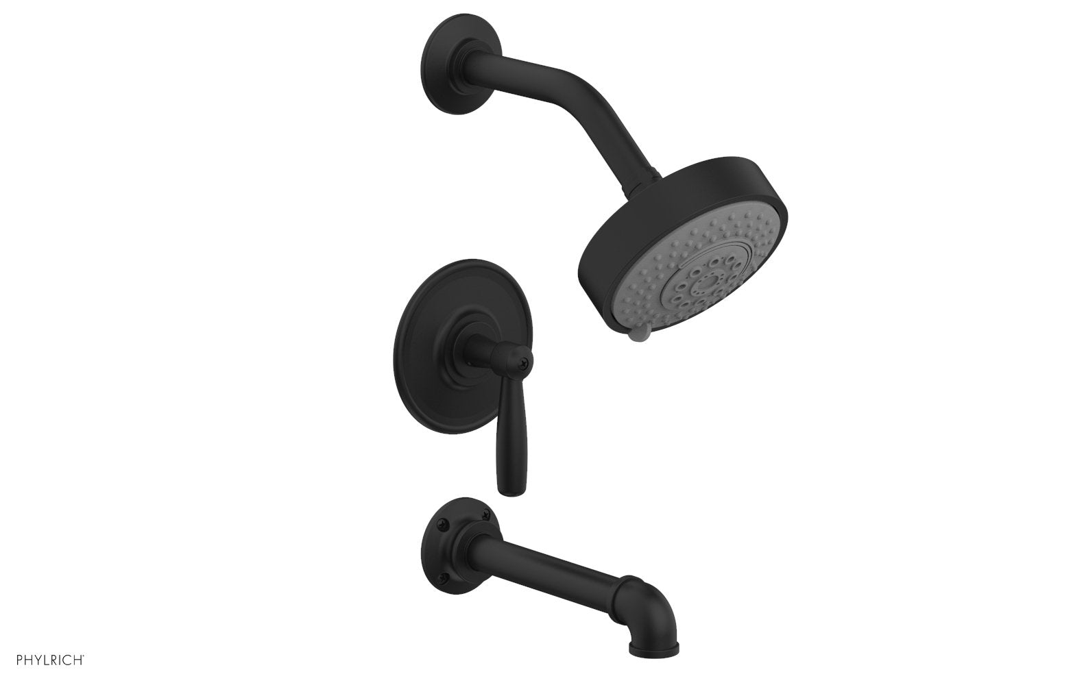 Phylrich WORKS 2 Pressure Balance Tub and Shower Set - Lever Handle