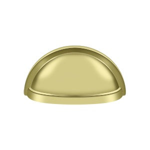 Deltana 3-1/2" Oval Shell Handle Pull